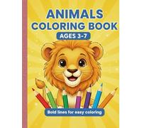 ANIMAL COLORING BOOK FOR KIDS (3-9): Playful Cats & Friends: Fun Animal Coloring Pages for Kids Ages 3-9