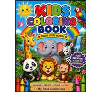Animal Coloring Book for Kids Ages 2-7 years: Animal Coloring Pages with Bold Simple Designs for Toddlers and Preschoolers | Included most of the animals used in Preschoolers,Toddlers