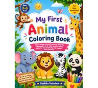 Animal Coloring Book for Kids Ages 3-6: Easy and Fun Animal Coloring Pages for Toddlers & Preschoolers | Cute Zoo, Farm, Jungle & Ocean Animals | Large Simple Designs for Boys and Girls