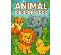 Animal Coloring Book for Kids Ages 3-8: Fun and Educational A5 Coloring Book with Cute Animal Design - Perfect Gift for Toddlers, Preschoolers, and Young Children