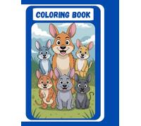 Animal Coloring Book for Kids Ages 4-8: 50+ Fun Pages with Wild & Farm Animals Plus Educational Facts for Learning