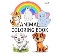 Animal Coloring Book for Kids: Cute, funny and easy coloring book