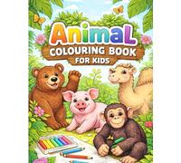Animal Coloring Book for Kids (The Kiddo Quest)