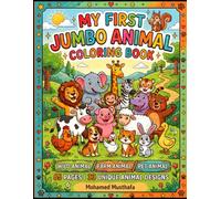 Animal Coloring Book for Toddlers: Fun and Easy Wild, Farm, and Pet Animal Coloring Pages for Kids Ages 3-6