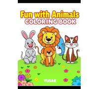 Animal Coloring book: Learn Animal Names While Coloring 28 Cute Animals