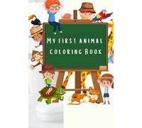 animal coloring book/ perfect gift for kids: adorable cute naughty animals to color