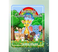 Animal Coloring Book: Unleash a World of Color and Creativity!* Bold, Easy-to-Color Lines: Perfect for toddlers and kids (ages 4-8) to stay within the lines while building fine motor skills.