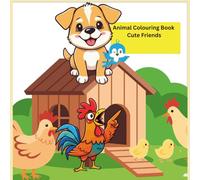 Animal Colouring Book: Cute Friends