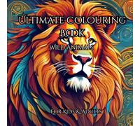 Animal Colouring Book For Adults & Kids: Colourful Critters