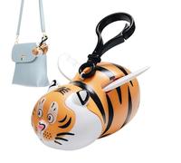 Animal con llavero Wings, Colgantes de animales voladores,Animación mochila llave de juguete - Tire de las alas de la cuerda para robar un juguete adorable anillo de anillo mochila para bolso de mano