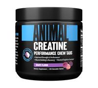 Universal Nutrition Animal Creatine Chews (120 Tableta masticable, Uva)