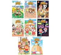 Animal Crossing: New Horizons Series 8-Book Collection Set (Vol.1 to Vol.8) - Cozy Island Life Adventures Based on the Hit Game
