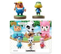 Animal Crossing Series - Paquete de 3 Amiibo (serie Animal Crossing) - Mr. Resetti - Paquete Kapp'n Amiibo para Nintendo Switch - 3DS - Wii U (embalaje a granel)