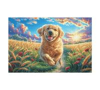 Animal de compañía Puzzle 1000 Piezas Rompecabezas Familiar 3D Obra De Arte Colorido para Hombres Y Mujeres A 14 Años Aliviar Estrés DIY Creativo 1000 PCS