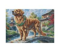 Animal de compañía Puzzles 1000 Piezas Decoración Hogar 3D Obra De Arte Rompecabezas Impossible para Adultos Y Niños A 12 Años DIY Moderno Aliviar 300 PCS