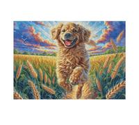 Animal de compañía Puzzles 1000 Piezas Regalos Familiar Rompecabezas Colorido 3D para Adultos Y Niñas A 14 Años DIY Moderno Aliviar Estrés Estera Portátil 300 PCS