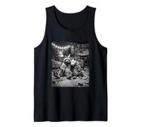 Animal de Fiesta de Mapache zarigüeya Camiseta sin Mangas