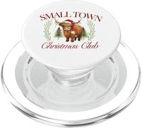 Animal de Granja de Vacas Highland del Small Town Christmas Club PopSockets PopGrip para MagSafe
