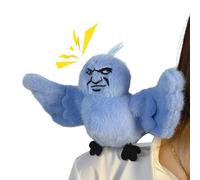 Animal de pájaro | 18 cm muñeca en relieve humorístico, muñeca de peluche , para niños, niñas, adultos, cumpleaños, vacaciones, casa, sala de estar aparta