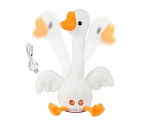Animal de Peluche - 34 cm Recargable Que Imita y Repite lo Que Dices con Grabación Decorativo | Animales de Peluche | para Niños Niñas Regalo de Cumpleaños Habitación Coche Sofá