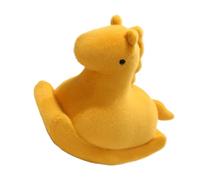 Animal de peluche a caballo, caballo de peluche | Juguete a caballo de 15,7 pulgadas balancín, compañero suave para dormir, bonito para el escritorio para animales para el sofá