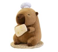 Animal de peluche Capybara - Juguete de peluche de Capybara, peluche suave | Adorable almohada Capybara, Hermosas peluches de Chef, juguete de peluche lindo para los adultos, animal de peluche