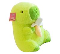 Animal de Peluche de carpincho,Juguete de Peluche de carpincho de Peluche|Lindo Peluche de carpincho Verde | Lindos Juguetes de Peluche Rellenos para decoración del hogar, Animales de Peluche de Cap