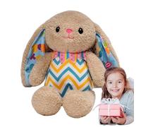 Animal de peluche de, Conejito de Pascua de peluche, Juguete de peluche Huggable Bunny Rabbit de Pascua, Suministros de Pascua cómodos, decoraciones de mesa, peluches abrazos para el salón, dic