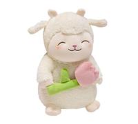 Animal de peluche de cordero, juguete de peluche de oveja de peluche de peluche de cordero Dol Little Sheep - Almohada de abrazo cómoda, juguetes calmantes para adultos, decoración del hogar