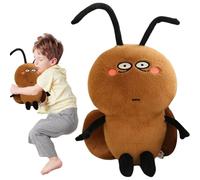 Animal de peluche de cucaracha | Juguete de peluche hecho con material pel de alta calidad y relleno completo, nuestro animal de piel lucha de cucaracha ofrece una deliciosa experiencia de abrazos
