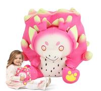 Animal de Peluche de Dinosaurio Fruta del Dragón, Peluche de Dinosaurio Lindo | Juguete Pitaya Cómodo | de Peluche de Dinosaurio Lindo, Juguete Animal Cómodo, Almohada para Niños e Hilado