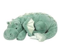 Animal de Peluche de dragón, Lindo Animal de Peluche de Dinosaurio Verde con ala pequeña 35 Encantadora Almohada de muñeca de pterosaurio de dragón Suave y tierno para niños Adultos Amigos Na