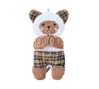 Animal De Peluche De Gato | Muñeco De Compañía Interactivo Con Patas Magnéticas De Algodón De Felpa De 3,94 Pulgadas | Lindo Juguete De Peluche De Dibujos Animados, Figura Suave Y Cómoda, Regalo De De