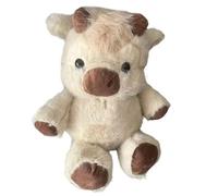 Animal De Peluche De Va-ca Corriendo - Ado-rables Juguetes De Peluche De Ja-balí | Juguetes De Pelu-che Su-aves De Va-ca Corriendo Abrazables Para Niños, Adultos, Hogar, Sofá, Dormitorio (Caqui)