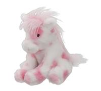 Animal de Peluche de - Valentine Plush Toy, Big Pink Highland Cow Plush Doll, Soft Cattle Stuffed Toy for Valentine's Day, Birthday, Nursery, Home, Desk, Sofá, Bed