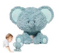 Animal de Peluche Elefante, muñeca Suave de Elefante de Peluche - Peluche Que el cojín 'Elefante para Sala de Estar, Dormitorio, Silla, sofá