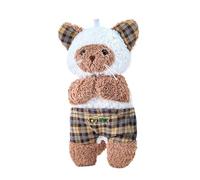 Animal de peluche gato con patas magnéticas de dibujos animados | Juguete de peluche animal para adultos dormitorio salón hogar sofá oficina coche guardería