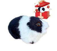 Animal De Peluche Hámster,Suave Abrazable Cartoon Realista,Muñecos De Animales Graciosos Abrazables | Para Cumpleaños Navidad Dormitorio Guardería Sofá Estante Hora De Dormir Hogar Oficina Residencia