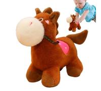 Animal de Peluche - Juguete de Caballo de Peluche | Ayuda a Dormir compañero calmante para compañeros de Clase, Hermanas, Novias, Amigos