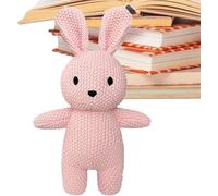 Animal De Peluche - Muñeca Portátil De Ganchillo 3D, Muñeca Portátil De Ganchillo Linda, Lindos Animales De Peluche, Para Familiares Amigos Niños Festival De Cumpleaños Viajes En Casa (Rabbit)