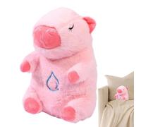 Animal De Peluche Que | Decoración Del Hogar Capibara | Tierno Peluche Relajante Juguete - Para Adultos Niños Niñas Cumpleaños Vacaciones Mesita de Noche Salón Dormitorio Viaje Guardería Fiesta