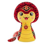 Animal de Peluche Serpiente, Peluche de Serpiente Chino 3D - Peluche 2025, Mascota de la Serpiente para Año Nuevo Chino, Peluche Suave para celebraciones de Primavera