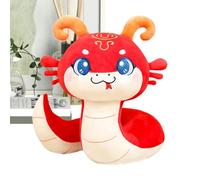 Animal de Peluche Serpiente, Serpiente de Peluche, Serpiente Mascota China Dulce - Juguete de Peluche de Serpiente de Año Nuevo Chino 2025, Peluche colorido y Lindo del Año de la Serpiente p