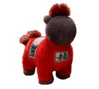 Animal de Peluche - Suave Abrazo Y Respetuoso con la Piel - Peluche del Año del Caballo | para Niños Niñas Hermanas Amigos Coleccionistas Novia Sofá Cama Sofá Oficina