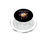 Animal de policía con Gorra de policía PopSockets PopGrip para MagSafe
