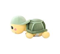 Animal de tortuga de mar con gorro, lindo peluche de tortuga de peluche, almohada amigable con piel suave, para decoración de habitación de niños, compañero de viaje, enfermería y tiempo de juego