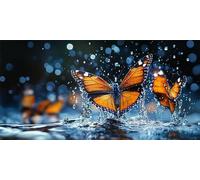 animal Diamond Painting Manualidades Niños agua Diamond Painting Adultos Kit Punto de Cruz Dibujos con Diamantes Pintura de Diamantes para Adultos, para Decoración de Pared Del Hogar, 50x100cm a-294