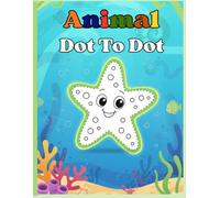 Animal Dot to Dot: Cute Animals Dot to Dot and coloring book: No numbers: Ages 3+