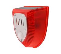 Animal Drive - Luz estroboscópica - 1 unidad de dispositivo de alarma de movimiento solar, sensor al aire libre, seguridad para patio, jardín, almacén, profesional, alta resistencia, duradero, sección