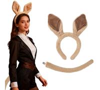 Animal Ears Headband - Horse Cosplay Tail for Holiday Party | Festival Costume Accessories for Kids Teens Adults, Birthday Celebration Tool, Christmas Masquerade Wear, Creative Dress Up Ornament